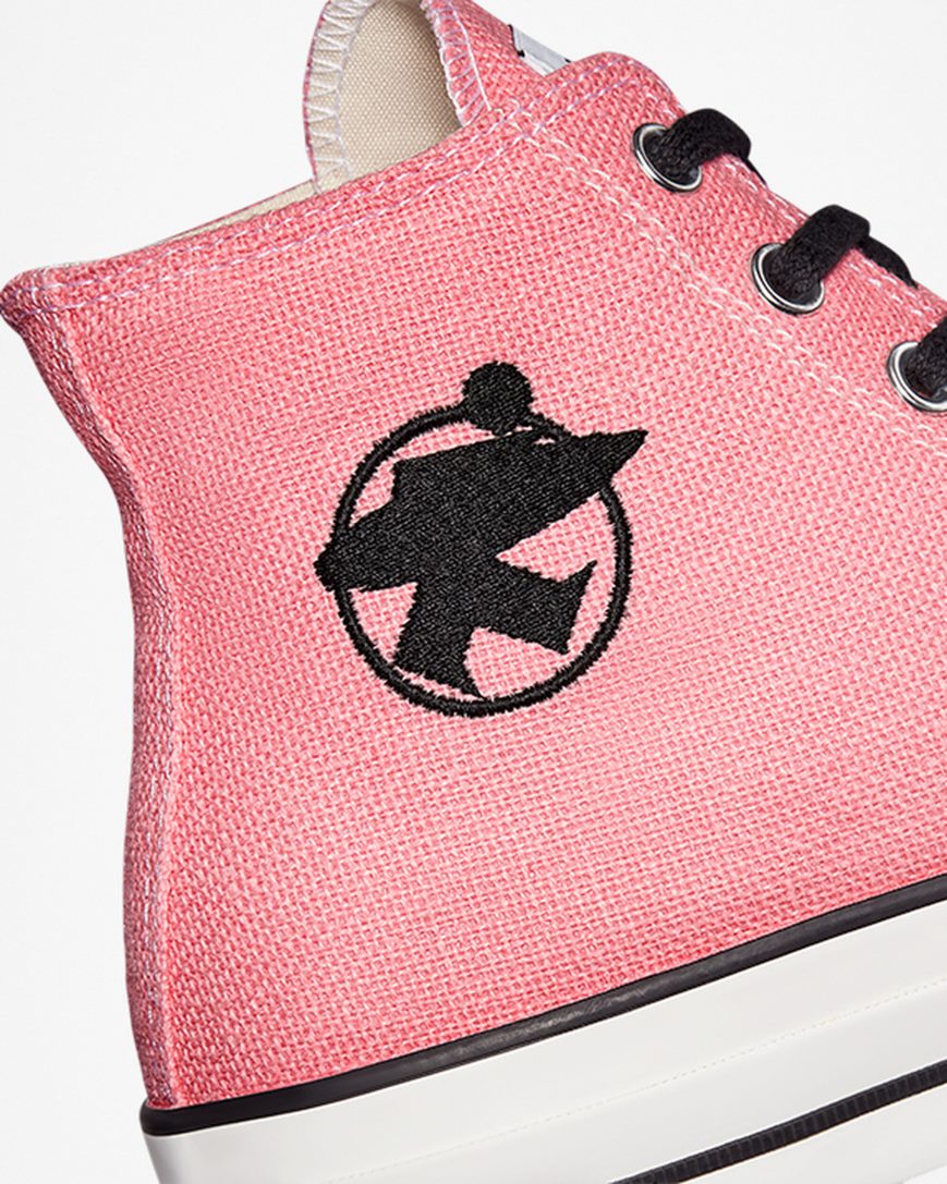 Dámské Boty Vysoké Converse x Stüssy Chuck 70 Fialové Černé | CZ THB3190